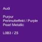 Preview: Audi, Purpur Perlmutteffekt / Purple Pearl Metallic, L0B3 / Z5.